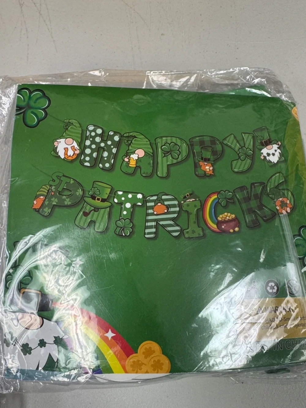 Happy St. Patrick’s Day Green and Gold Party Balloons, favors, - Assorted Shades